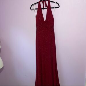 De Laru Formal Y2K Maxi Dress Women Size 3/4 Babydoll Romantic Whimsigoth Vamp